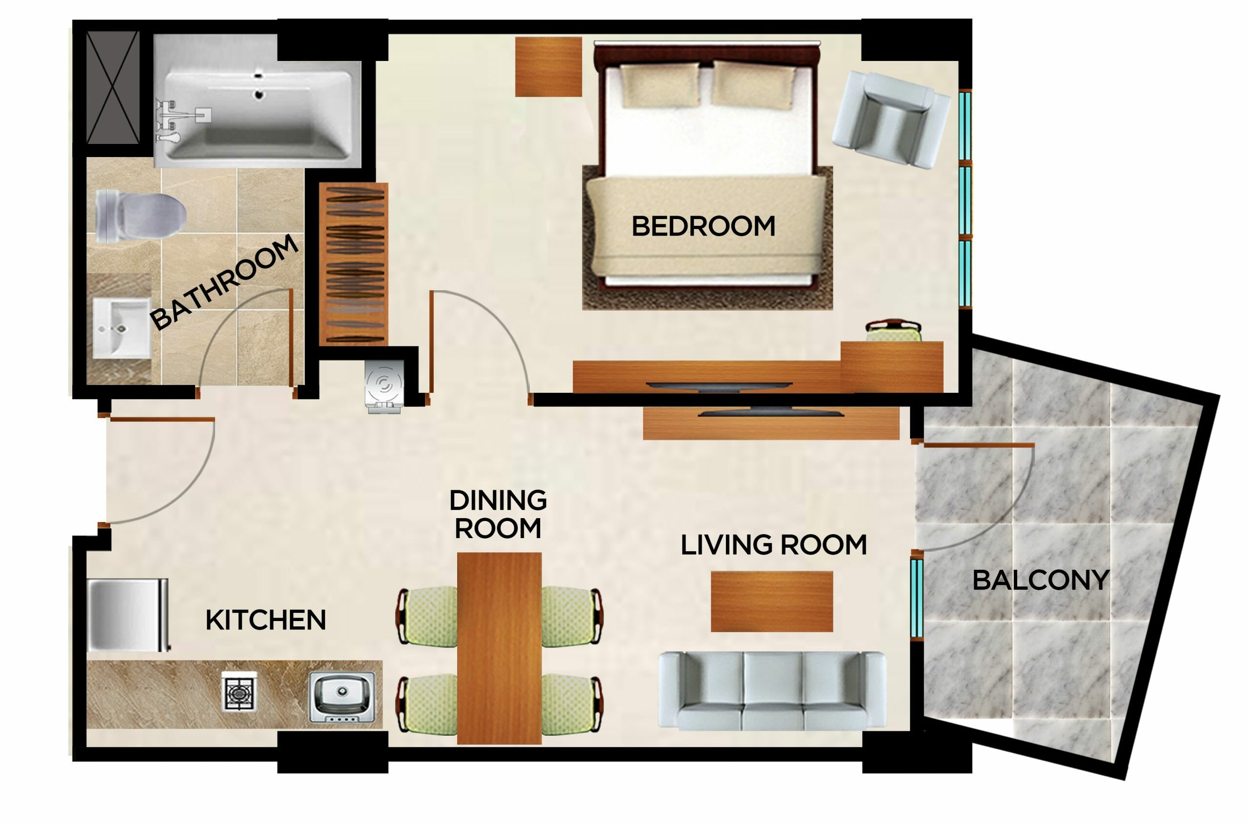 1 Bedroom
